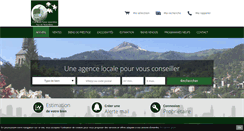 Desktop Screenshot of immobilier-rochneirey.com